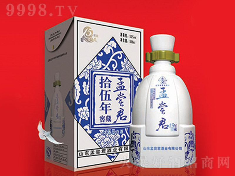 �χL���ƽѲ�ʮ�� �����Ͱ׾ơ�52�� 500ml��