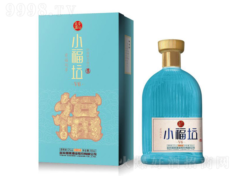 С������V6 �����Ͱ׾ơ�52�� 500ml��