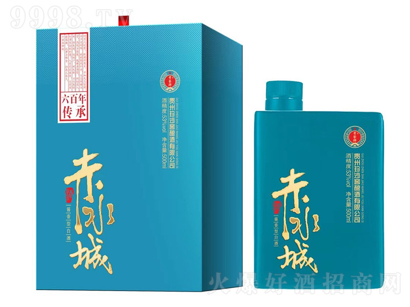 ��ˮ�Ǿơ����{ �u���Ͱ׾ơ�53�� 500ml��