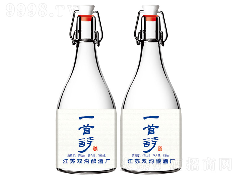 һ��Ԋ�ƿ���ƿ �����Ͱ׾ơ�42�� 500ml��