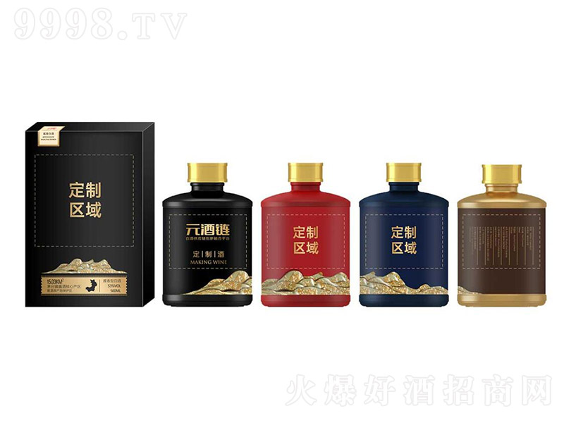 Ԫ��朶��ƾ�ƿ �u���Ͱ׾ơ�53�� 500ml��