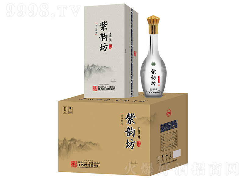 ��ˮ퍾�ˮ퍽��K �����Ͱ׾ơ�42�� 500ml��6ƿ��