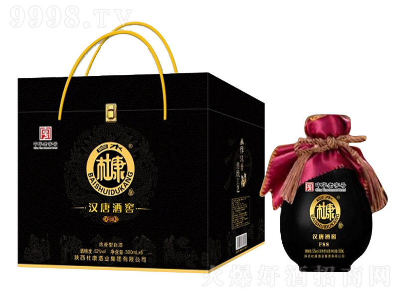 ��ˮ�ſ��h�ƾƽ�F88�� �����Ͱ׾ơ�52�� 500ml��