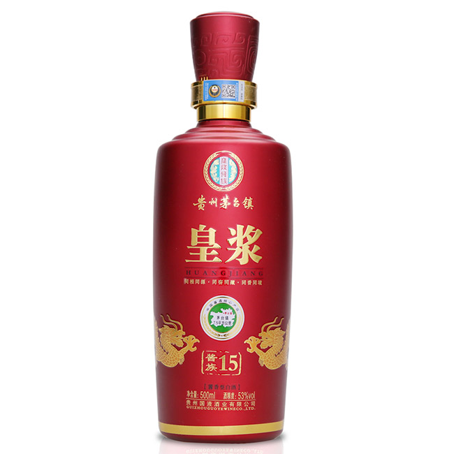 皇漿醬族酒15 53°500ml醬香型白酒
