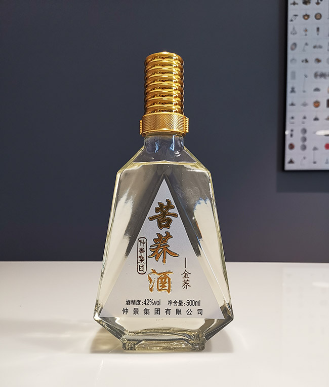 仲景集團長生譜苦蕎酒金蕎42°500ml蕎香型養(yǎng)生白酒.