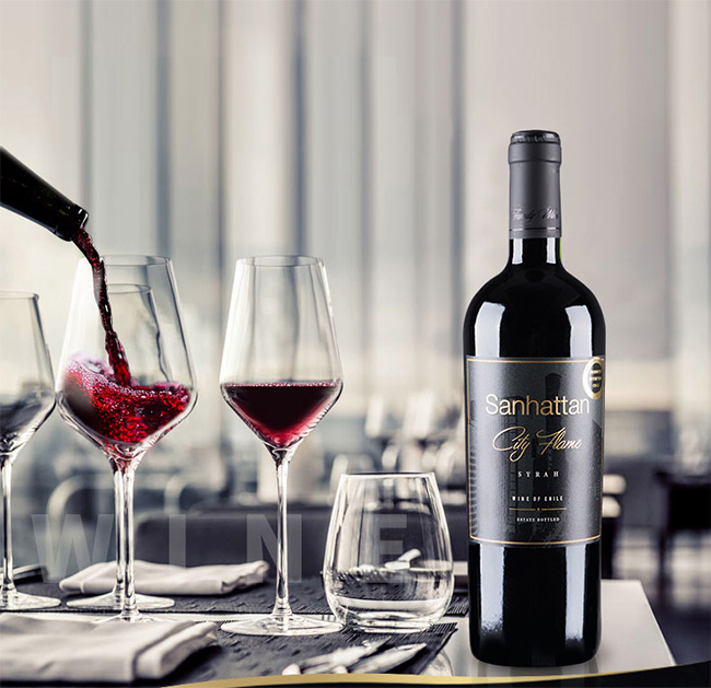 圣哈頓城市烈焰干紅葡萄酒