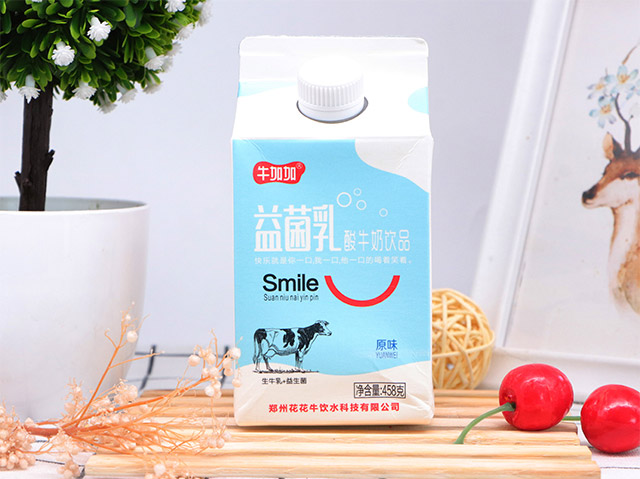 牛加加益菌乳酸牛奶(屋頂包酸奶飲品)