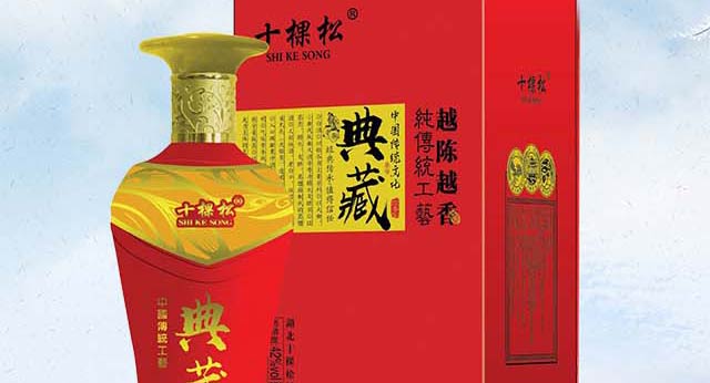 十棵松典藏酒12 42°500ml蕎香型白酒