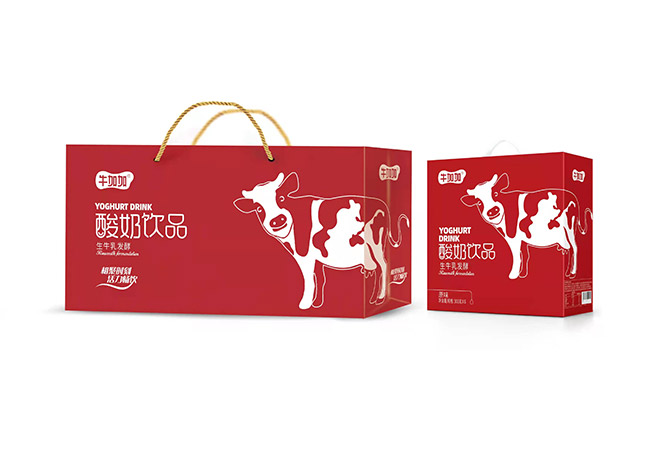 牛加加酸奶飲品生牛乳發(fā)酵300ml