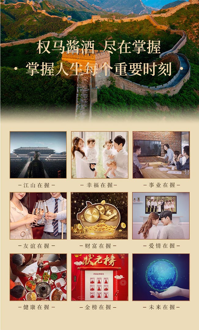 金權(quán)馬醬酒 醬香型白酒【53° 500ml】