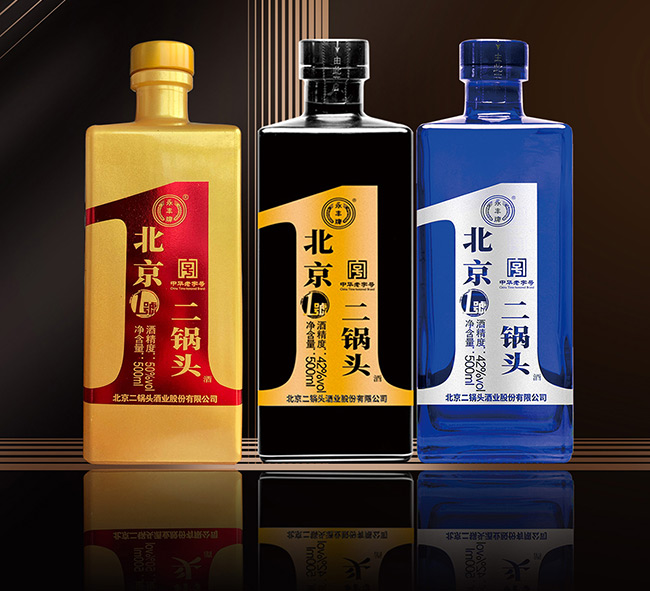 永豐牌北京二鍋頭酒1號(hào)(金瓶)清香型白酒【50°500ml】