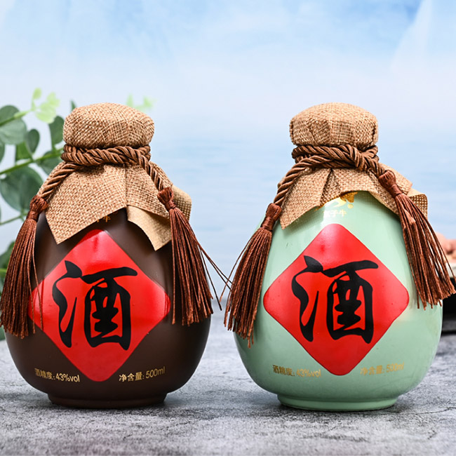 京子牛二鍋頭壇酒清香型酒招商【43度500ml】