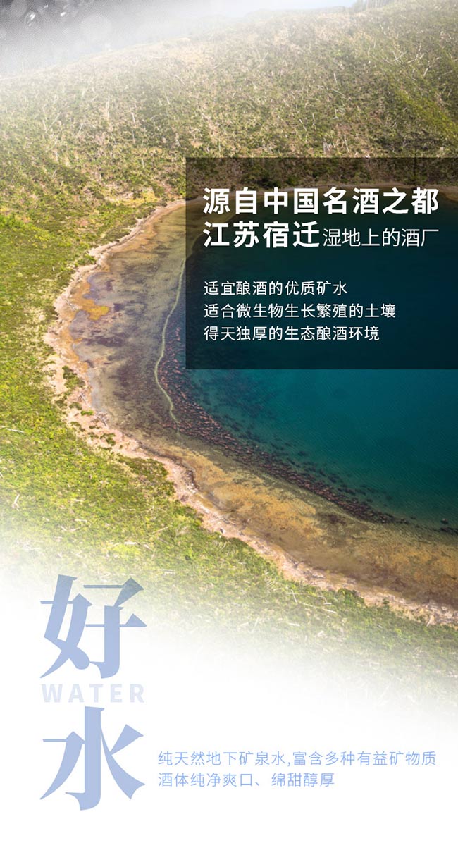 對(duì)白青春酒優(yōu)尚濃香型酒【42度500ml】